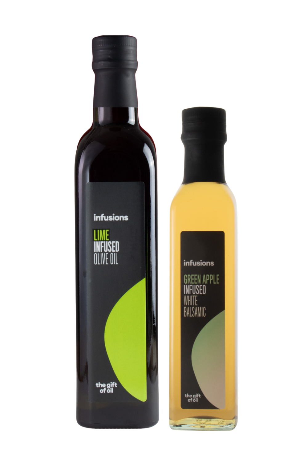 Lime & paired with Green Apple balsamic